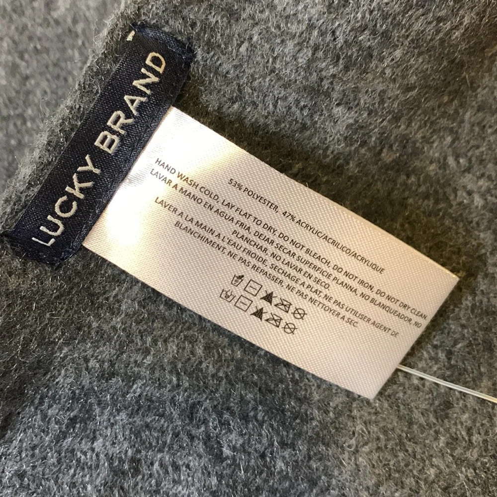 Lucky Brand Fringe Scarf